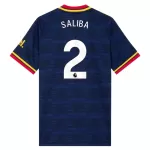Levné Mužský Fotbalový Dres Arsenal Saliba 2 Venkovní 2026-27