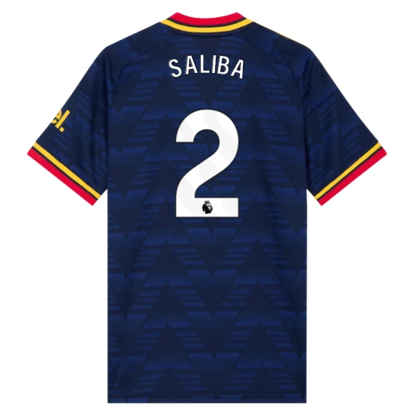 Levné Mužský Fotbalový Dres Arsenal Saliba 2 Venkovní 2026-27