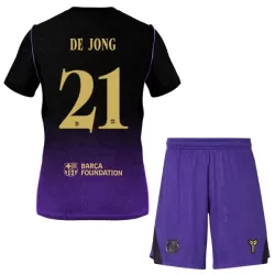 Levné Dětský Fotbalový Dres FC Barcelona Frenkie de Jong 21 Venkovní 2026-27