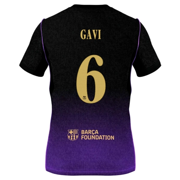 Levné Dětský Fotbalový Dres FC Barcelona Gavi 6 Venkovní 2026-27