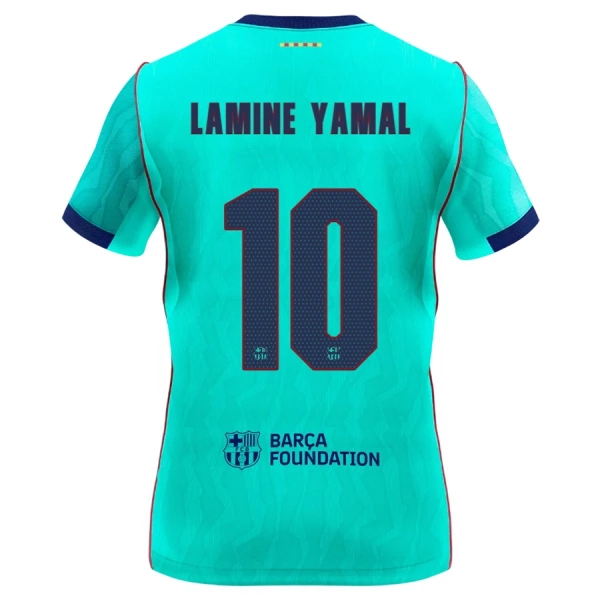 Levné Dětský Fotbalový Dres FC Barcelona Lamine Yamal 10 Alternativní 2026-27