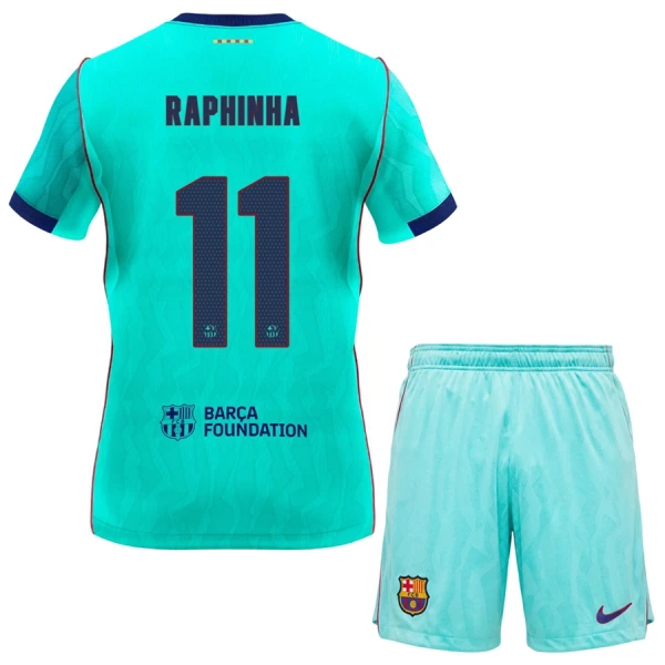 Levné Dětský Fotbalový Dres FC Barcelona Raphinha 11 Alternativní 2026-27 Levné Dětský Fotbalový Dres FC Barcelona Raphinha 11 Alternativní 2026-27