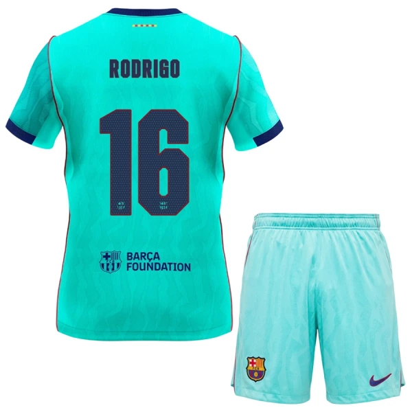 Levné Dětský Fotbalový Dres FC Barcelona Rodrigo 16 Alternativní 2026-27