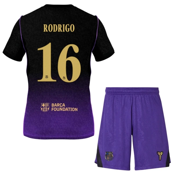 Levné Dětský Fotbalový Dres FC Barcelona Rodrigo 16 Venkovní 2026-27
