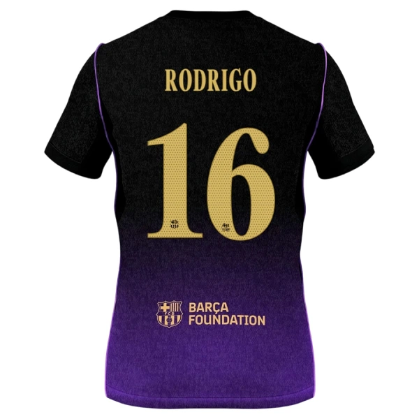 Levné Dětský Fotbalový Dres FC Barcelona Rodrigo 16 Venkovní 2026-27