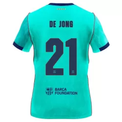 Levné Mužský Fotbalový Dres FC Barcelona Frenkie de Jong 21 Alternativní 2026-27