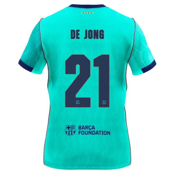 Levné Mužský Fotbalový Dres FC Barcelona Frenkie de Jong 21 Alternativní 2026-27 Levné Mužský Fotbalový Dres FC Barcelona Frenkie de Jong 21 Alternativní 2026-27