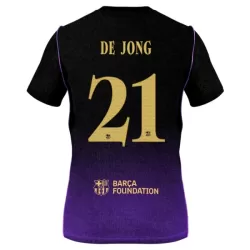 Levné Mužský Fotbalový Dres FC Barcelona Frenkie de Jong 21 Venkovní 2026-27