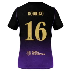 Levné Mužský Fotbalový Dres FC Barcelona Rodrigo 16 Venkovní 2026-27