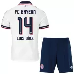 Levné Dětský Fotbalový Dres FC Bayern Mnichov Luis Diaz 14 Venkovní 2026-27