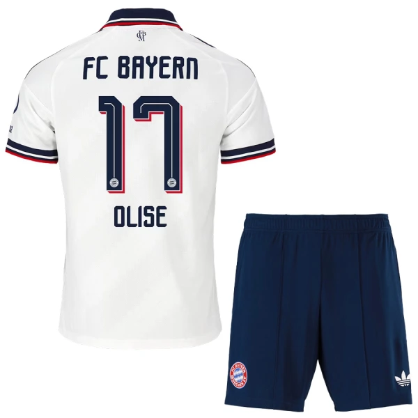 Levné Dětský Fotbalový Dres FC Bayern Mnichov Olise 17 Venkovní 2026-27 Levné Dětský Fotbalový Dres FC Bayern Mnichov Olise 17 Venkovní 2026-27