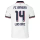 Levné Mužský Fotbalový Dres FC Bayern Mnichov Luis Diaz 14 Venkovní 2026-27 Levné Mužský Fotbalový Dres FC Bayern Mnichov Luis Diaz 14 Venkovní 2026-27