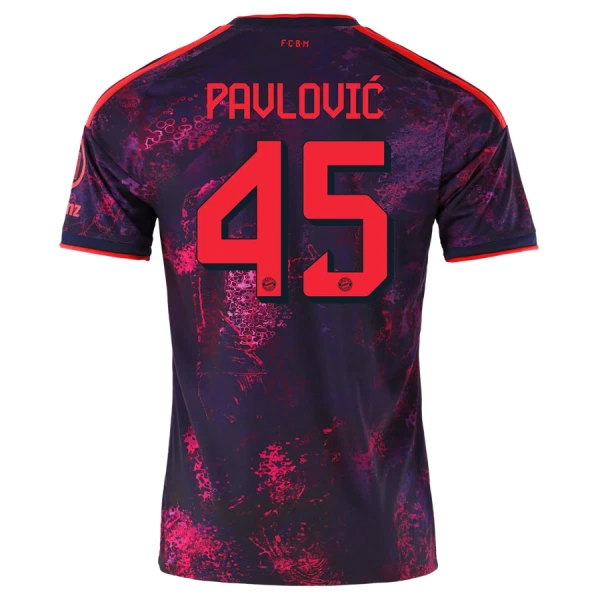 Levné Mužský Fotbalový Dres FC Bayern Mnichov Pavlovic 45 Alternativní 2026-27