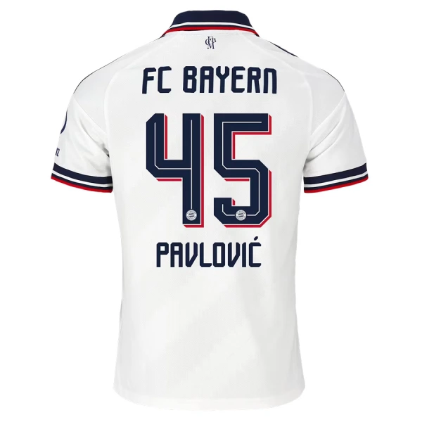 Levné Mužský Fotbalový Dres FC Bayern Mnichov Pavlovic 45 Venkovní 2026-27 Levné Mužský Fotbalový Dres FC Bayern Mnichov Pavlovic 45 Venkovní 2026-27