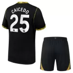 Levné Dětský Fotbalový Dres Chelsea Caicedo 25 Venkovní 2026-27