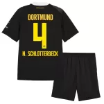 Levné Dětský Fotbalový Dres Borussia Dortmund N. Schlotterbeck 4 Venkovní 2026-27