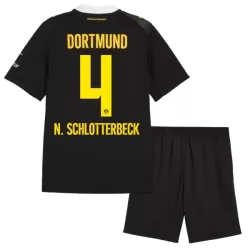 Levné Dětský Fotbalový Dres Borussia Dortmund N. Schlotterbeck 4 Venkovní 2026-27