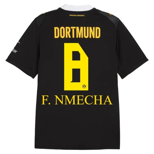 Levné Mužský Fotbalový Dres Borussia Dortmund F. Nmecha 8 Venkovní 2026-27 Levné Mužský Fotbalový Dres Borussia Dortmund F. Nmecha 8 Venkovní 2026-27