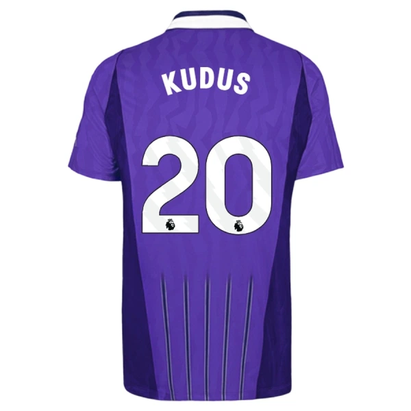 Levné Mužský Fotbalový Dres Tottenham Hotspur Kudus 20 Alternativní 2026-27 Levné Mužský Fotbalový Dres Tottenham Hotspur Kudus 20 Alternativní 2026-27