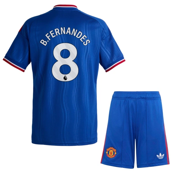 Levné Dětský Fotbalový Dres Manchester United Bruno Fernandes 8 Venkovní 2026-27
