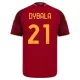 Levné Mužský Fotbalový Dres AS Řím Dybala 21 Domácí 2026-27 Levné Mužský Fotbalový Dres AS Řím Dybala 21 Domácí 2026-27