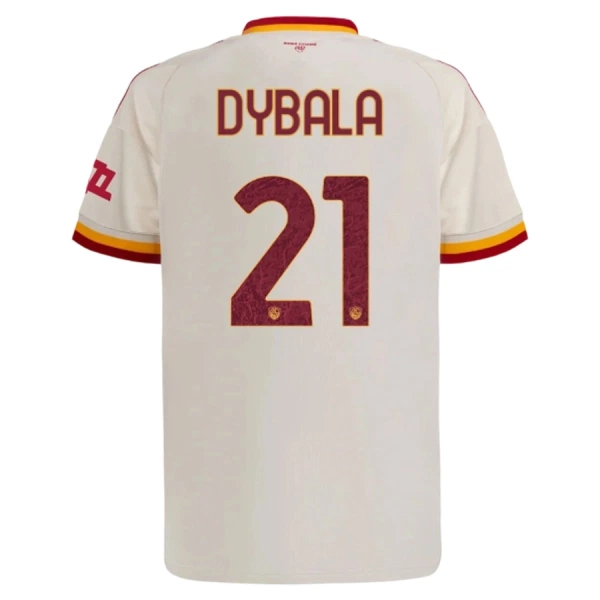 Levné Mužský Fotbalový Dres AS Řím Dybala 21 Venkovní 2026-27 Levné Mužský Fotbalový Dres AS Řím Dybala 21 Venkovní 2026-27