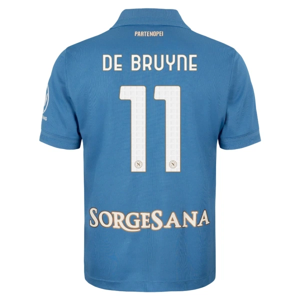 Levné Mužský Fotbalový Dres SSC Neapol De Bruyne 11 Domácí 2026-27 Levné Mužský Fotbalový Dres SSC Neapol De Bruyne 11 Domácí 2026-27