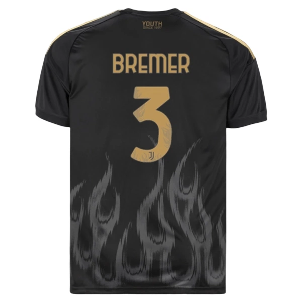 Levné Mužský Fotbalový Dres Juventus Bremer 3 Alternativní 2026-27 Levné Mužský Fotbalový Dres Juventus Bremer 3 Alternativní 2026-27