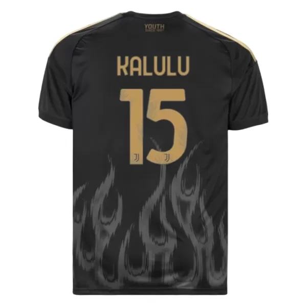 Levné Mužský Fotbalový Dres Juventus Kalulu 15 Alternativní 2026-27