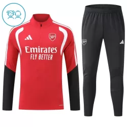 Levné Dětský Arsenal Tréninkové teplákové soupravy Čtvrt-Zip 2026-27 Červená