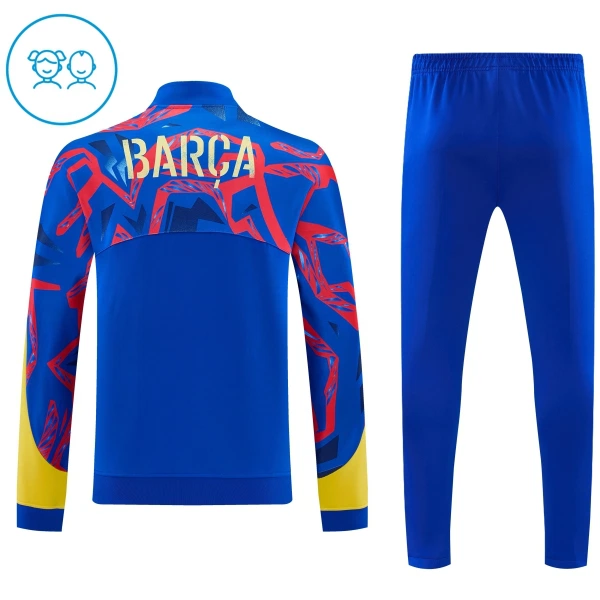 Levné Dětský Barcelona Teplákové Soupravy 2026-27 Modrá