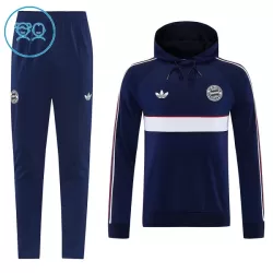 Levné Dětský Bayern Mnichov Hoodie Tréninkové teplákové soupravy 2026-27 Navy