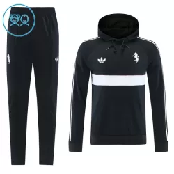 Levné Dětský Juventus Hoodie Tréninkové teplákové soupravy 2026-27 Černá