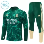 Levné Dětský Real Madrid Tréninkové teplákové soupravy Čtvrt-Zip 2026-27 Zelená