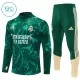 Levné Dětský Real Madrid Tréninkové teplákové soupravy Čtvrt-Zip 2026-27 Zelená
