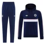 Levné Mužský Bayern Mnichov Hoodie Tréninkové teplákové soupravy 2026-27 Navy