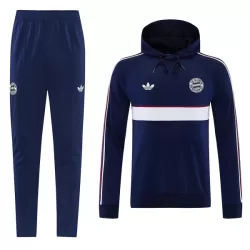 Levné Mužský Bayern Mnichov Hoodie Tréninkové teplákové soupravy 2026-27 Navy