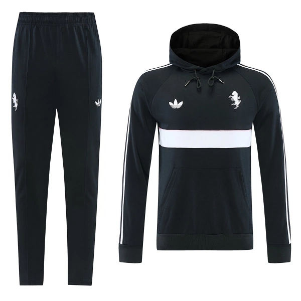Levné Mužský Juventus Hoodie Tréninkové teplákové soupravy 2026-27 Černá Levné Mužský Juventus Hoodie Tréninkové teplákové soupravy 2026-27 Černá