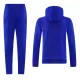 Levné Mužský Manchester United Hoodie Tréninkové teplákové soupravy 2026-27 Modrá