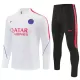 Levné Mužský Paris Saint-Germain Tréninkové teplákové soupravy Čtvrt-Zip 2026-27 Bílá Levné Mužský Paris Saint-Germain Tréninkové teplákové soupravy Čtvrt-Zip 2026-27 Bílá