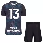 Levné Dětský Fotbalový Dres Atlético Madrid Oblak 13 Brankářské 2026-27 Černá