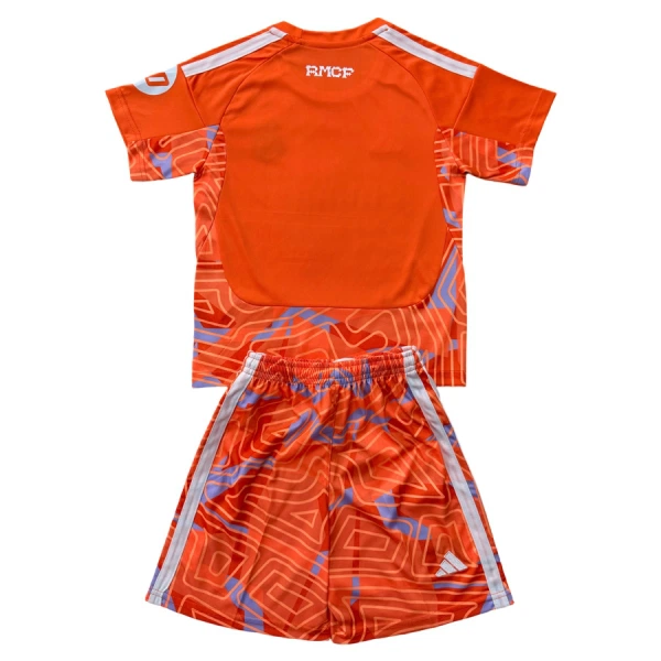 Levné Dětský Fotbalový Dres Real Madrid Brankářské 2026-27 Oranžový