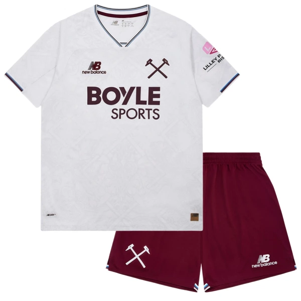 Levné Dětský Fotbalový Dres West Ham United Venkovní 2026-27