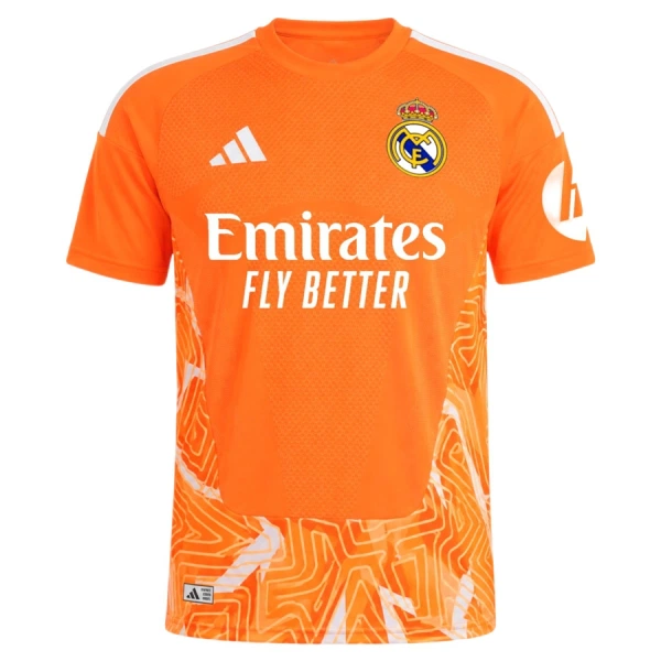 Levné Mužský Fotbalový Dres Real Madrid Brankářské 2026-27 Oranžový Levné Mužský Fotbalový Dres Real Madrid Brankářské 2026-27 Oranžový