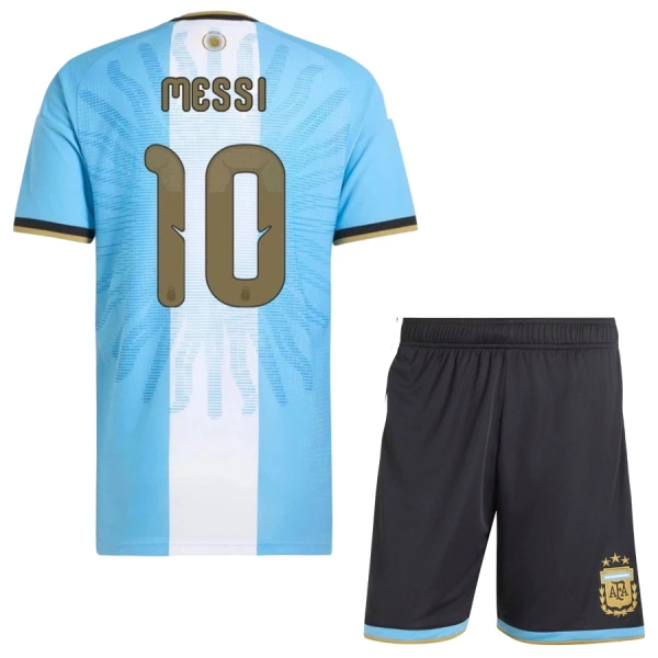 Levné Dětský Fotbalový Dres Argentina Messi Farewell Výročí 2026-27 Levné Dětský Fotbalový Dres Argentina Messi Farewell Výročí 2026-27