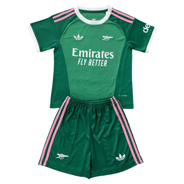 Levné Dětský Fotbalový Dres Arsenal Brankářské 2026-27 Zelená Levné Dětský Fotbalový Dres Arsenal Brankářské 2026-27 Zelená