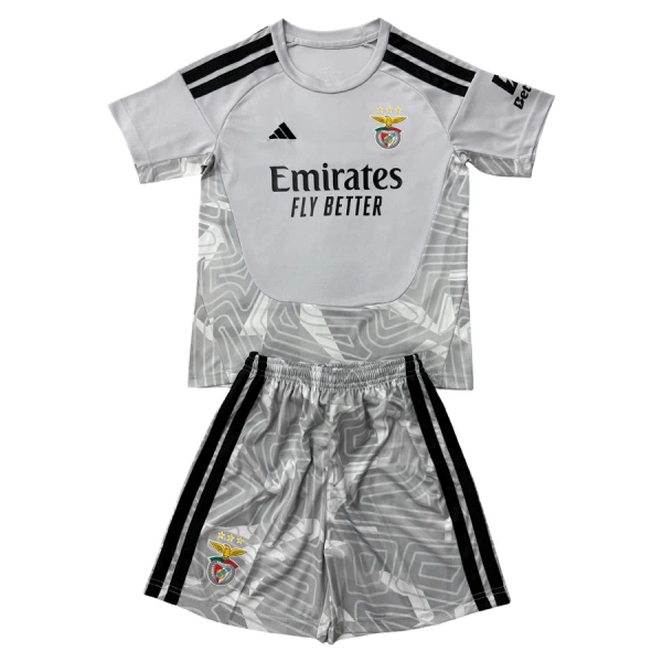 Levné Dětský Fotbalový Dres Benfica Lisabon Brankářské 2026-27 Šedá