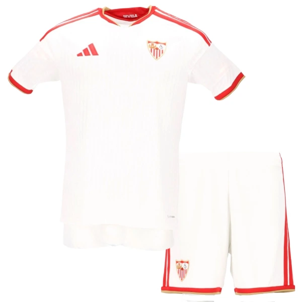 Levné Dětský Fotbalový Dres Sevilla FC Domácí 2026-27 Levné Dětský Fotbalový Dres Sevilla FC Domácí 2026-27