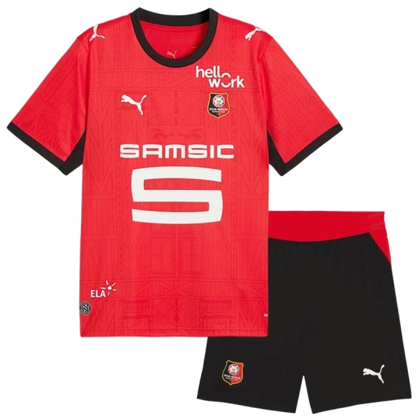 Levné Dětský Fotbalový Dres Stade Rennais Domácí 2026-27 Levné Dětský Fotbalový Dres Stade Rennais Domácí 2026-27
