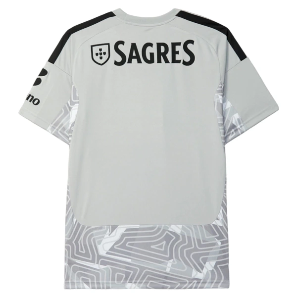Levné Mužský Fotbalový Dres Benfica Lisabon Brankářské 2026-27 Šedá